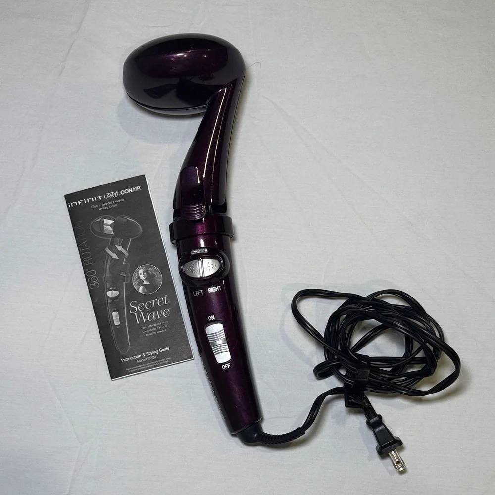 Conair Infiniti Pro Secret Wave Professional Automatic Hair Curling Machine NWOT